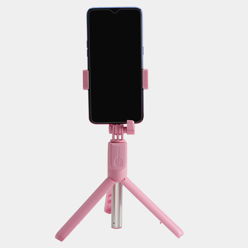 J861 Dual Light Bluetooth Selfie Stick with Tripod & LED Ring Light