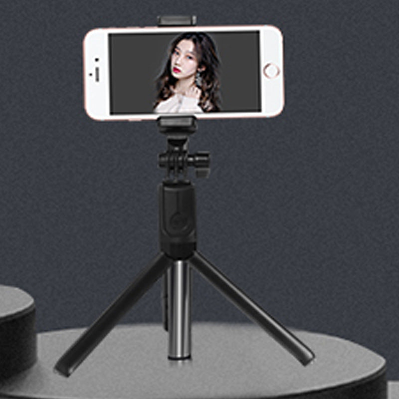 J861 Dual Light Bluetooth Selfie Stick with Tripod & LED Ring Light